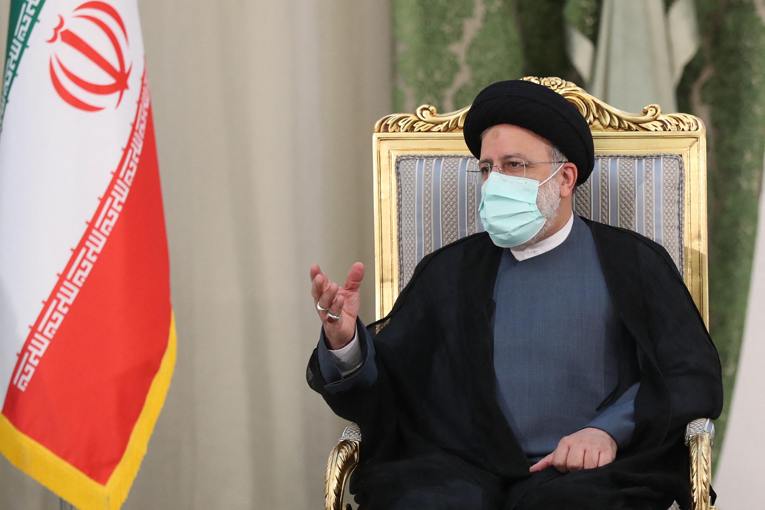 Raisi disse que a presen&ccedil;a do EI no Afeganist&atilde;o &eacute; perigosa