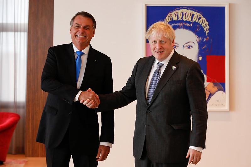 Bolsonaro e Boris se reuniram em NY nesta segunda