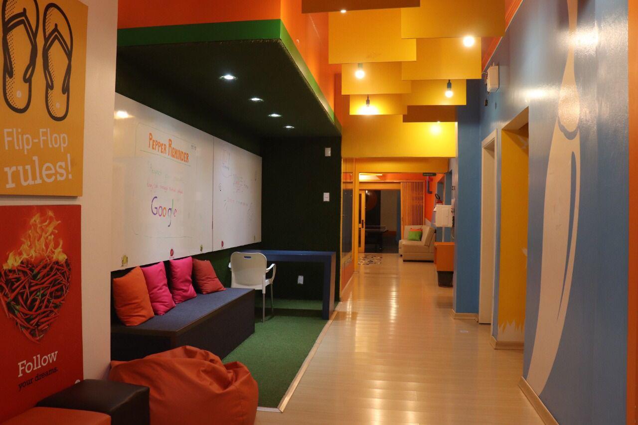 Ambientes descontra&iacute;dos para acolher os alunos