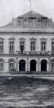 Theatro São Pedro em 1865.