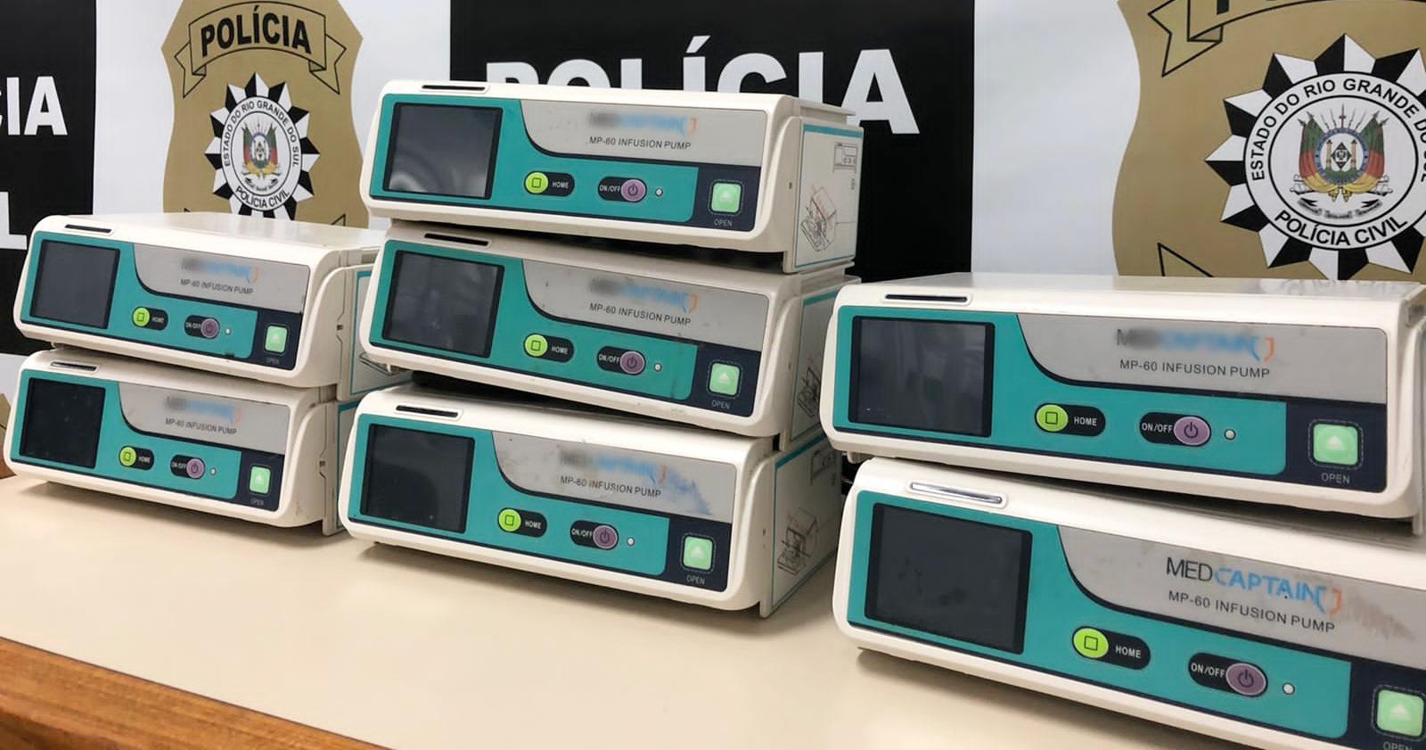 Bombas de infus&atilde;o estavam em cl&iacute;nicas veterin&aacute;rias
