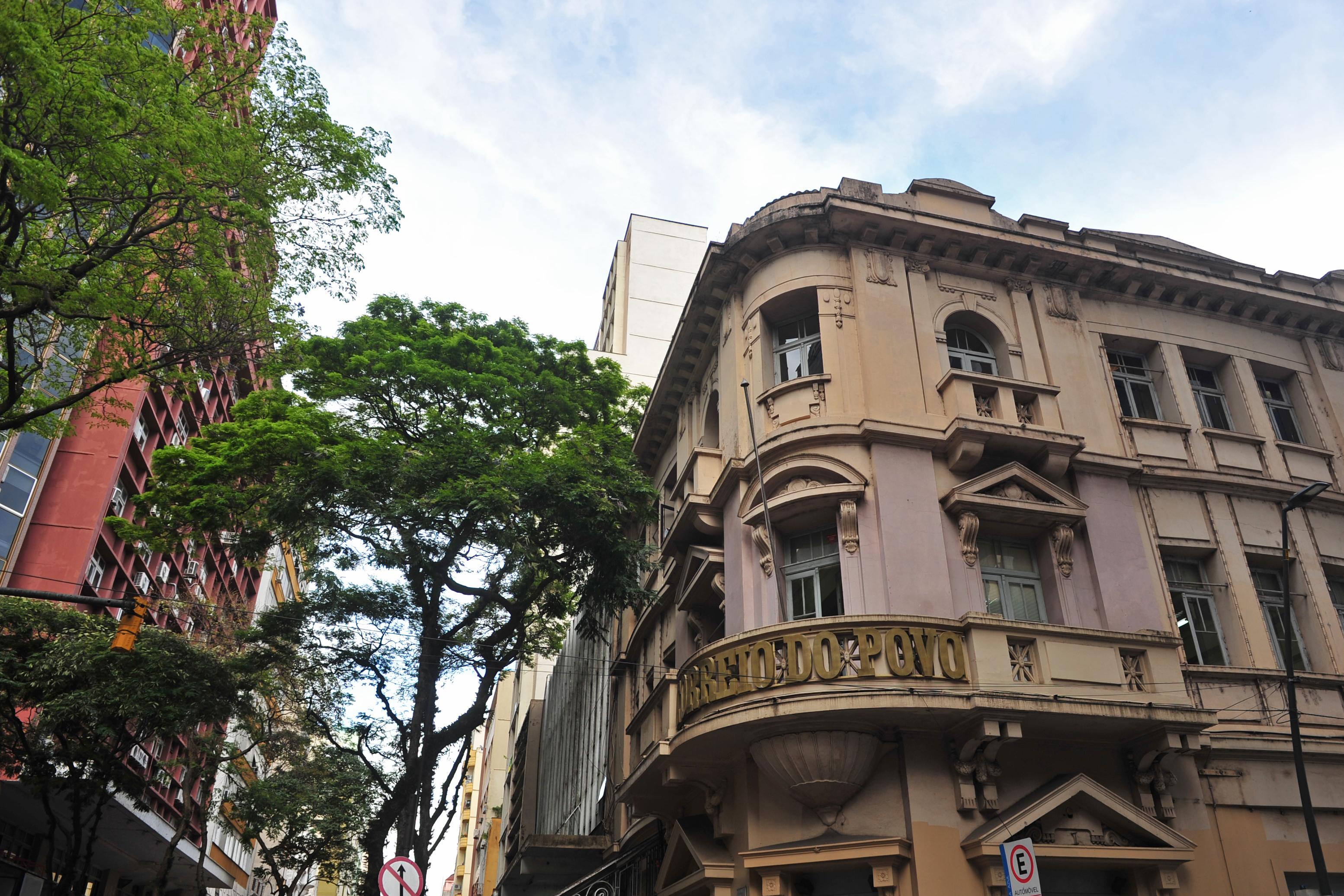 Pr&eacute;dio do jornal Correio do Povo