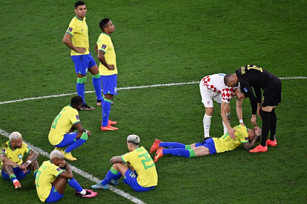 Brasil foi eliminado da Copa do Mundo de 2022 para a Cro&aacute;cia nos p&ecirc;naltis