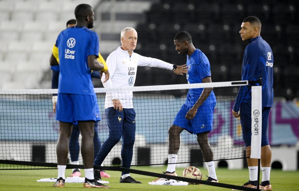 Deschamps prepara equipe para a grande final