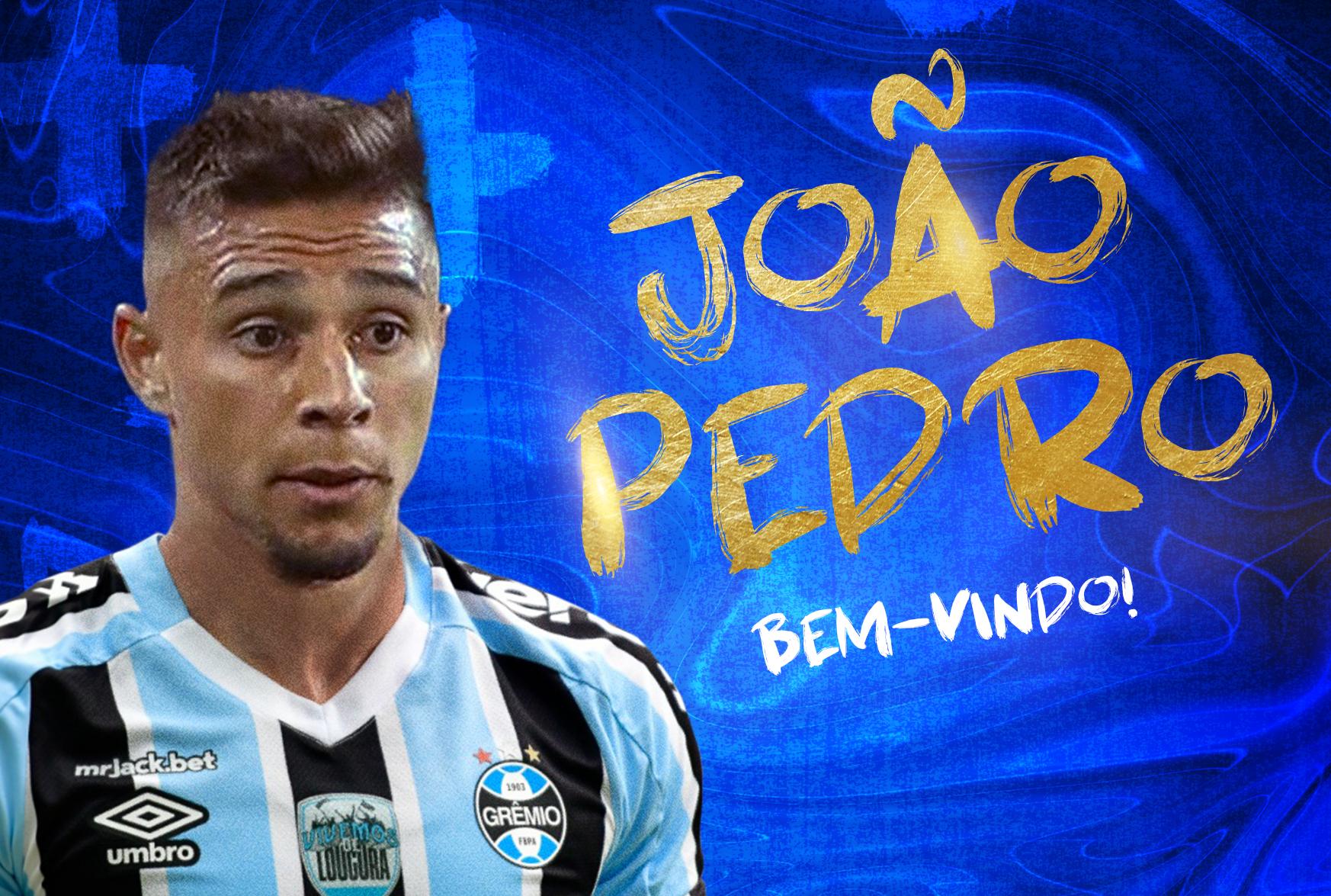 Jo&atilde;o Pedro &eacute; o d&eacute;cimo refor&ccedil;o do Gr&ecirc;mio para 2023