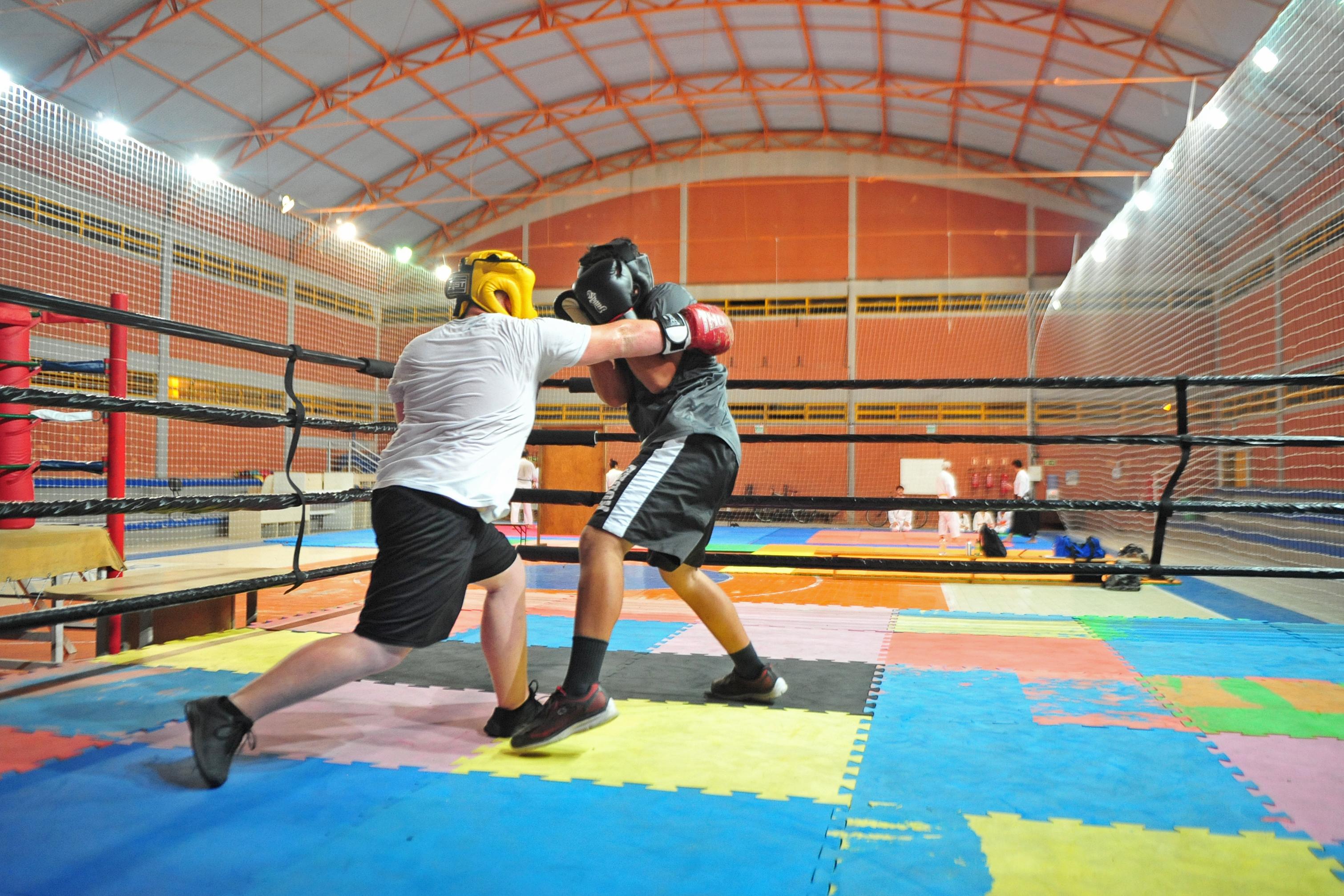 Centro Ol&iacute;mpico Professor David Jos&eacute; Fleck, na cidade de Os&oacute;rio.