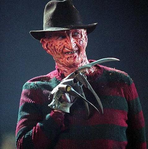 Freddy Krueger &eacute; um dos &iacute;cones do terror