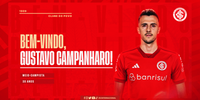 Gustavo Campanharo é novo reforço do Inter 