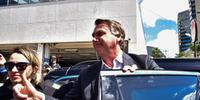 Bolsonaro chegou na sede da PF nesta manhã