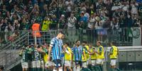 Grêmio joga mal e é goleado pelo Palmeiras no Allianz Parque