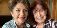 Vera Bublitz e a mãe Vera Pinto da Luz de Oliveira, que comemorou níver antecipado com a família no final de semana. Ela mora em Florianópolis e completa 97 anos no dia 24.