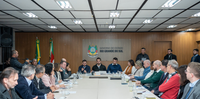 Durante a reunião foi determinada a criação de um grupo de trabalho envolvendo a Procuradoria-Geral do Estado e as secretarias de Planejamento, Governança e Gestão, da Fazenda e de Assistência Social.