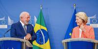 Lula e Ursula conversaram sobre um possível acordo entre Mercosul e UE 