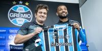 Dupla foi apresentada na tarde desta quinta-feira pelo Tricolor