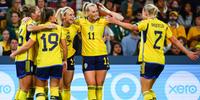 Suécia fez 2 a 0 na Austrália na Copa do Mundo