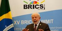 Lula concedeu coletiva de imprensa após a Cúpula do Brics