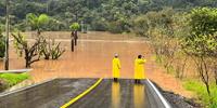 Nível do Rio das Antas sobe em Bento Gonçalves desde às 13h de segunda-feira