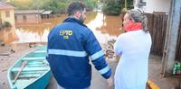 Veja fotos das consequências da enchente em Estrela 