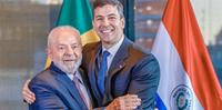 Em reunião com presidente do Paraguai, Lula conversa sobre Ponte da Integração