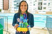 Maior estrela atual da natação paralímpica brasileira, Maria Carolina Santiago vai para Lima como favorita