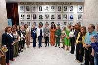 Cerimônia de descerramento das fotos na Galeria das ex-deputadas da ALRS