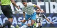 Suárez foi o melhor jogador do Grêmio hoje em Belo Horizonte