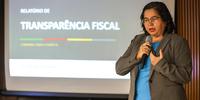 Secretária da Fazenda, Pricilla Santana destacou as ações do governo do Estado para o equilíbrio das contas públicas