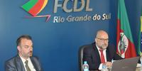 O estudo foi apresentado pelo presidente da FCDL-RS, Vitor Augusto Koch, e pelo economista e professor da Escola de Negócios da PUCRS, Gustavo Inácio de Moraes