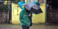 Chuva permanece no Estado nesta quarta-feira