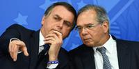 Bolsonaro deixou o Palácio do Planalto rumo ao Ministério da Economia