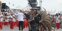 Império do Sol fechou o primeiro dia de desfiles no Carnaval de Porto Alegre