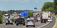 Média de veículos por minuto chega a 87, no pedágio de Santo Antônio da Patrulha, e a 66, em Gravataí