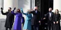 Joe Biden chegou ao Capitólio