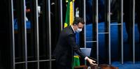 Pacheco confirmou que conversou com o presidente da República, Jair Bolsonaro