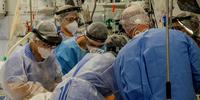 Hospitais gaúchos enfrentam quadro de superlotação em razão da Covid-19