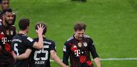 Leon Goretzka marcou o gol da vitória do Bayern