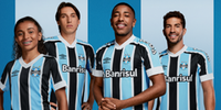 Novas camisas prestam homenagens as conquistas dos dois Campeonatos Brasileiros do Grêmio
