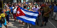 Presidente cubano acusa EUA de querer provocar 'revoltas sociais' em Cuba