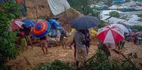Inundações deixam 20 mortos e 300 mil desabrigados em Bangladesh