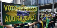 Manifestações por voto impresso ocorrem em várias regiões do Brasil