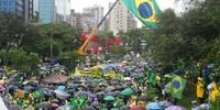 A exemplo do ano passado, ato de 7 de Setembro ocorre no Parcão, em Porto Alegre.