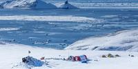 Da Floresta ao Deserto de Gelo - Pesquisas Geológicas na Antártica - ficará em exposição até 30 de janeiro de 2022