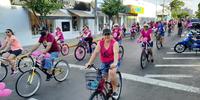 Bike Day reúne ciclistas e marca o encerramento do Outubro Rosa em Itaqui