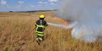 Foram registradas 12 ocorrências de fogo em vegetação em Alegrete nos últimos dias