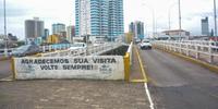 Travessia entre os municípios é feita hoje a partir da ponte Giuseppe Garibaldi