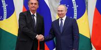 Bolsonaro em encontro com Putin 