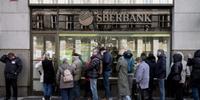 Sberbank teve retiradas 