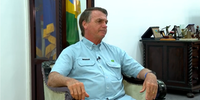 Presidente Jair Bolsonaro recebeu a equipe da Record TV para uma entrevista exclusiva 