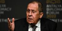 Ministro russo das Relações Exteriores, Sergei Lavrov