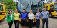 Alegrete recebe seis ônibus que servirão a comunidade escolar da zona rural